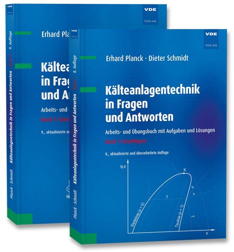 Erhard Planck: Kälteanlagentechnik in Fragen und Antworten (Set), 2 Bücher
