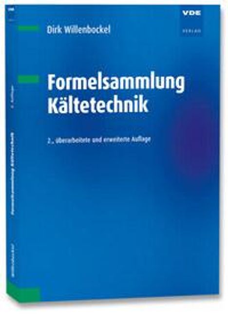 Dirk Willenbockel: Formelsammlung Kältetechnik, Buch