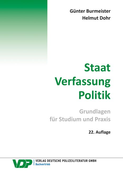 Günter Burmeister: Staat - Verfassung -Politik, Buch