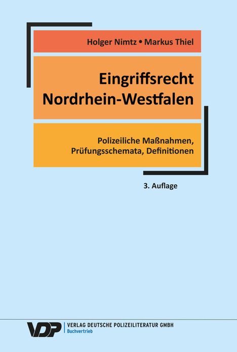 Holger Nimtz: Eingriffsrecht Nordrhein-Westfalen, Buch