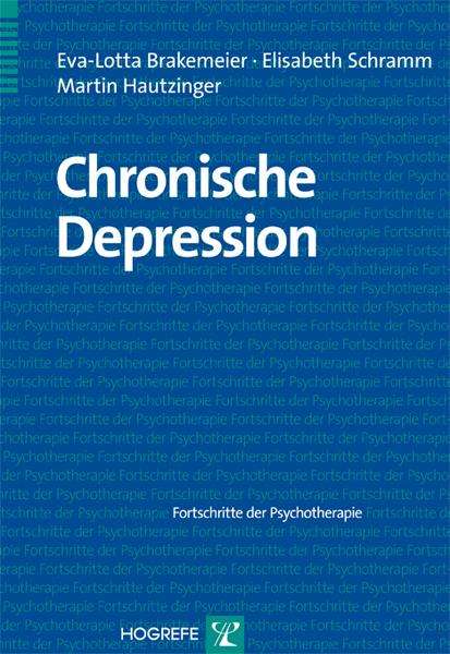 Eva-Lotta Brakemeier: Chronische Depression, Buch