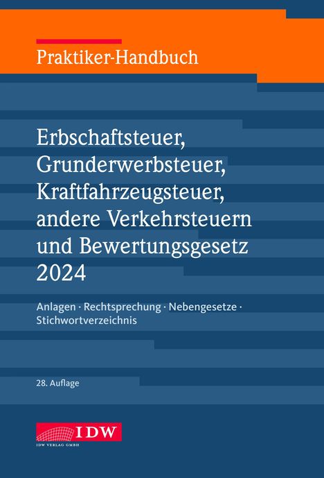 Praktiker-Handbuch Erbschaftsteuer, Grunderwerbsteuer, Buch