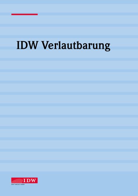IDW Prüfungshinweis: Zur Erteilung des Bestätigungsvermerks bei Krankenhäusern (IDW PH 9.400.1 (03.2022)), Buch