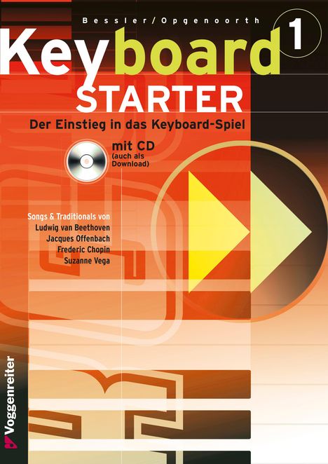 Keyboard-Starter I. Inkl. CD, Noten