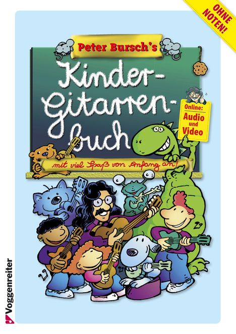 Peter Burschs Kinder-Gitarrenbuch, Noten