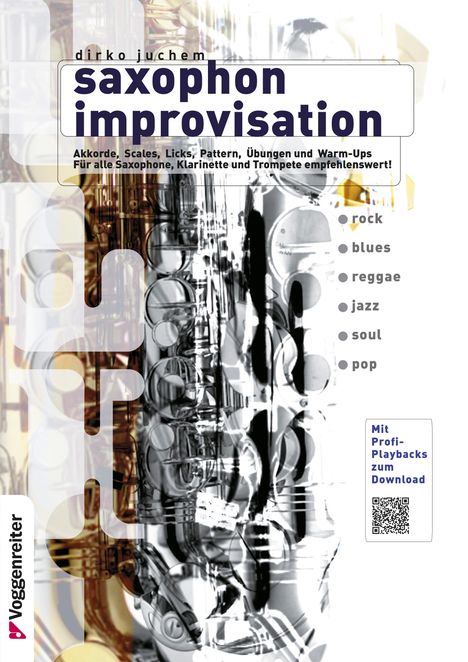 Saxophon Improvisation, Noten