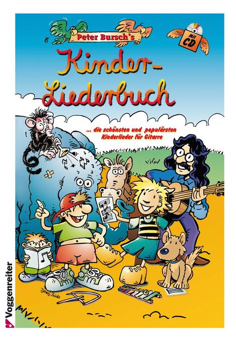 Peter Bursch's Kinder-Liederbuch, Noten