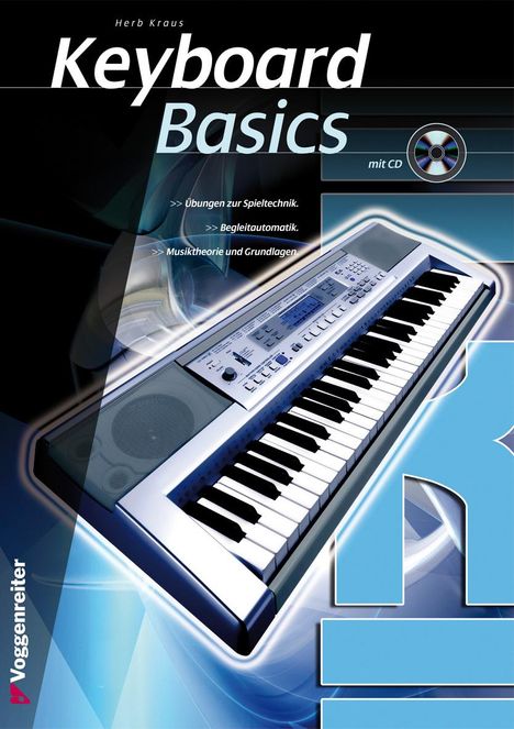 Keyboard Basics, Noten