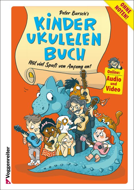 Peter Bursch: Peter Bursch's Kinder-Ukulelenbuch, Buch