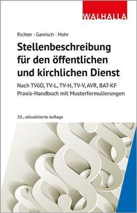 Achim Richter: Richter, A: Stellenbeschreibung öffentl. u. kirchl. Dienst, Buch