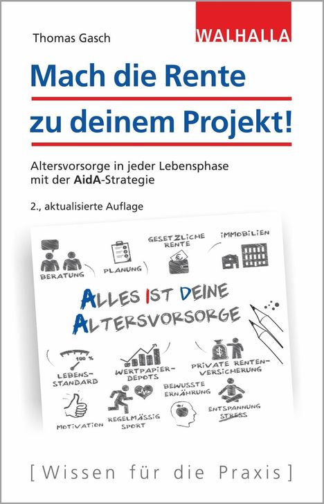 Thomas Gasch: Mach die Rente zu deinem Projekt!, Buch