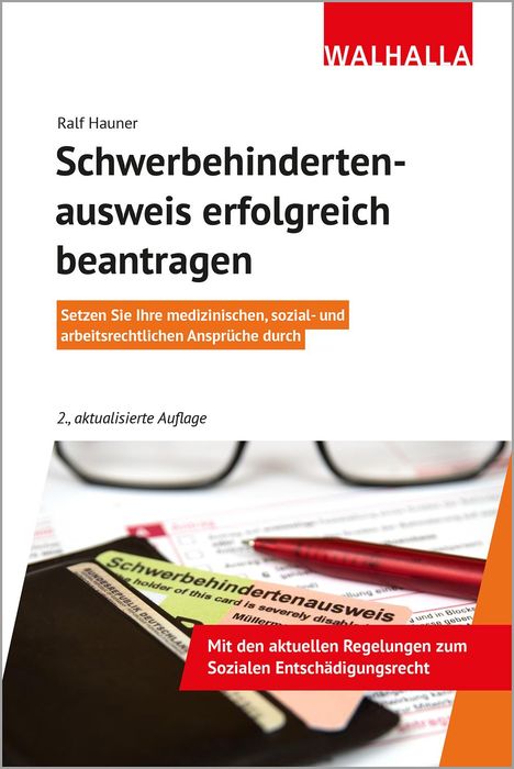 Ralf Hauner: Schwerbehindertenausweis erfolgreich beantragen, Buch