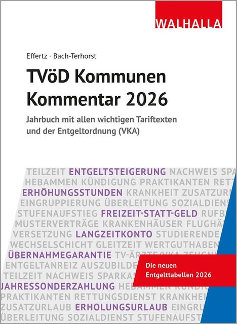 Jörg Effertz: TVöD Kommunen Kommentar 2026, Buch
