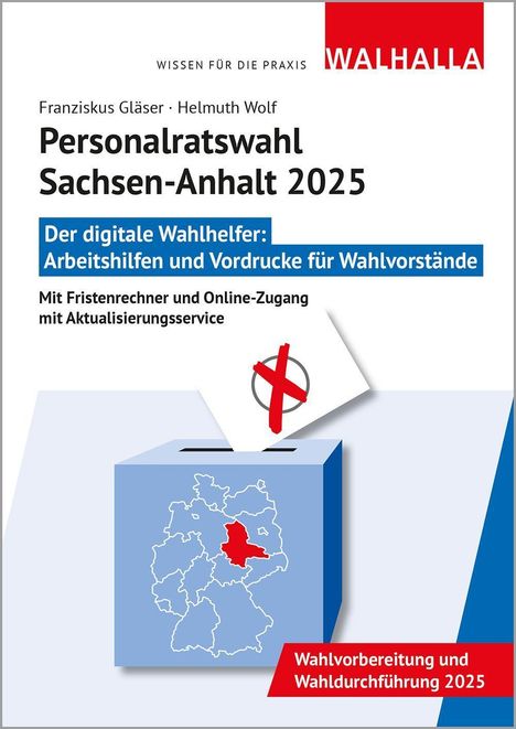 Helmuth Wolf: CD-ROM Personalratswahl Sachsen-Anhalt 2025, CD