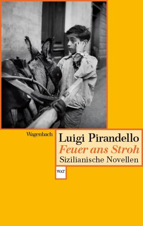 Luigi Pirandello: Feuer ans Stroh, Buch