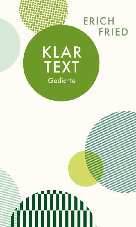 Erich Fried: Klartext, Buch