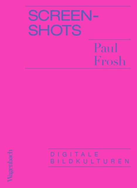 Paul Frosh: Screenshots, Buch