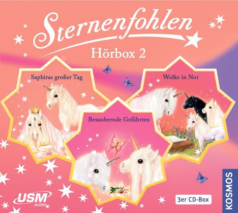 Sternenfohlen Hörbox 2 Folgen 4-6, 3 CDs