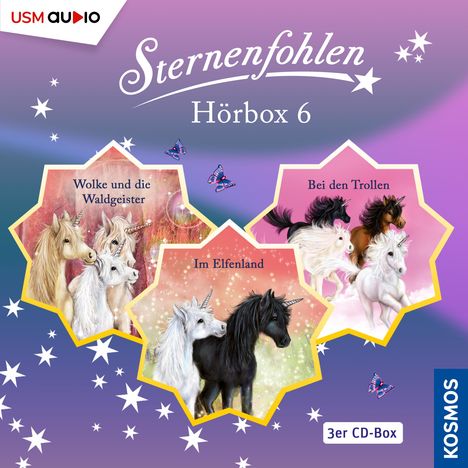 Linda Chapman: Die Große Sternenfohlen Hörbox Folge 16-18 (3CDs), 3 CDs