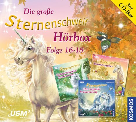 Linda Chapman: Die große Sternenschweif Hörbox 16-18, 3 CDs