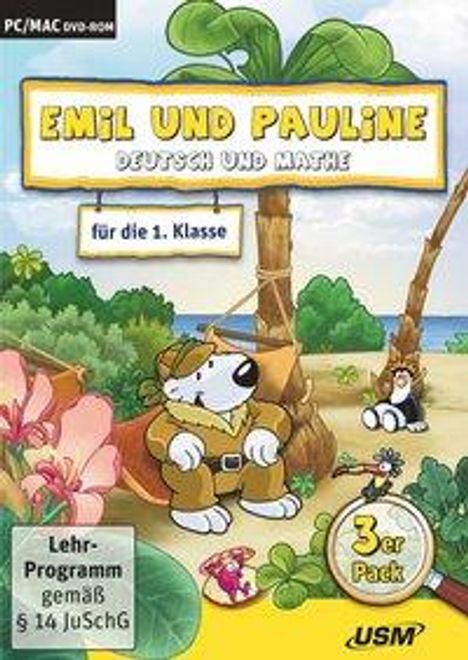 Almuth Bartl: Emil und Pauline 3 in 1 Bundle - Deutsch und Mathe für die 1. Klasse, DVD-ROM
