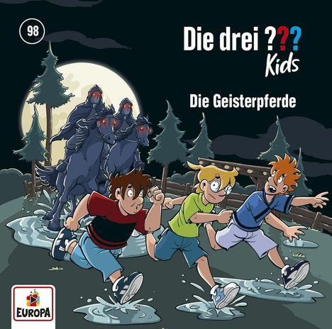 Ulf Blanck: Die drei ??? Kids 98: Die Geisterpferde, CD