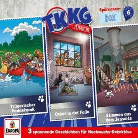 TKKG Junior Spürnasen-Box 6 (Folgen 16,17,18), 3 CDs