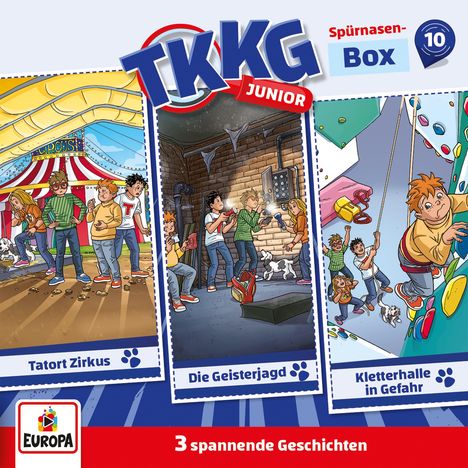 TKKG Junior - Spürnasen Box (Folgen 28-30), CD