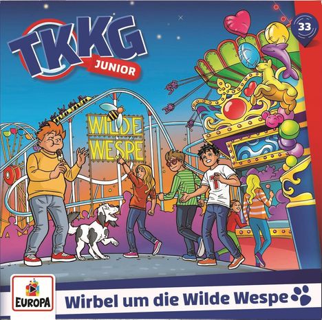 Stefan Wolf: TKKG Junior (Folge 33) Wirbel um die wilde Wespe, CD