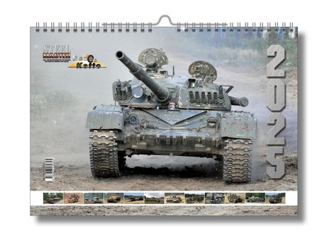 VDM Heinz Nickel: STEELMASTER 2025 - Panzerfahrzeuge - A3-Wandkalender - Original VDM Heinz Nickel-Kalender [Kalender], Kalender