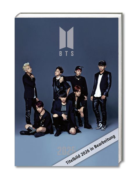 Danilo Promotion Ltd: BTS - Bangtan Boys - A5-Tischkalender 2026, Kalender