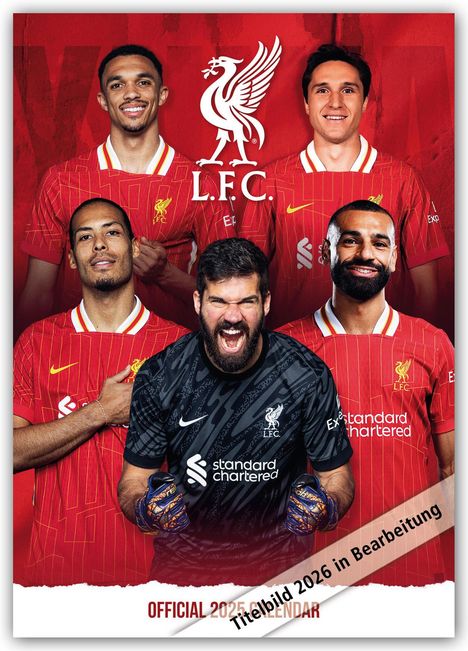 Danilo: Liverpool FC 2026 - A3-Posterkalender, Kalender