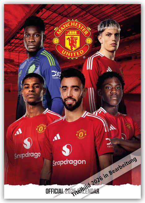 Danilo: Manchester United FC 2026 - A3-Posterkalender, Kalender