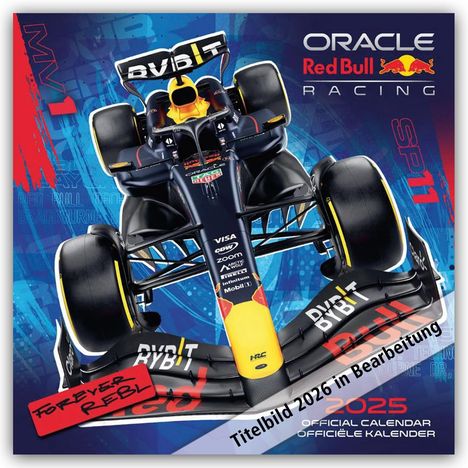 Red Bull Racing 2026 - Wandkalender, Kalender
