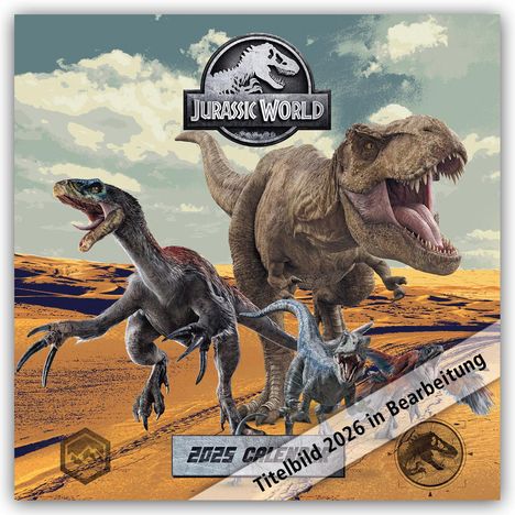 Danilo Promotion Ltd: Jurassic World - Offizieller Kalender 2026, Kalender