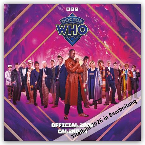 Danilo Promotion Ltd: Doctor Who - The Classic Edition 2026 - Wandkalender, Kalender