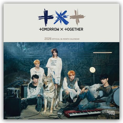TXT - Tomorrow X Together 2026 - Wandkalender, Kalender
