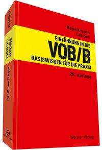 Andreas Berger: Einführung in die VOB/B, Buch