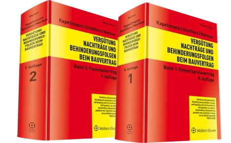 Klaus D. Kapellmann: Vergütung, Nachträge und Behinderungsfolgen beim Bauvertrag, Buch