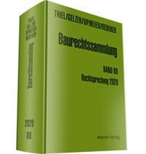 Baurechtssammlung Band 88, Buch