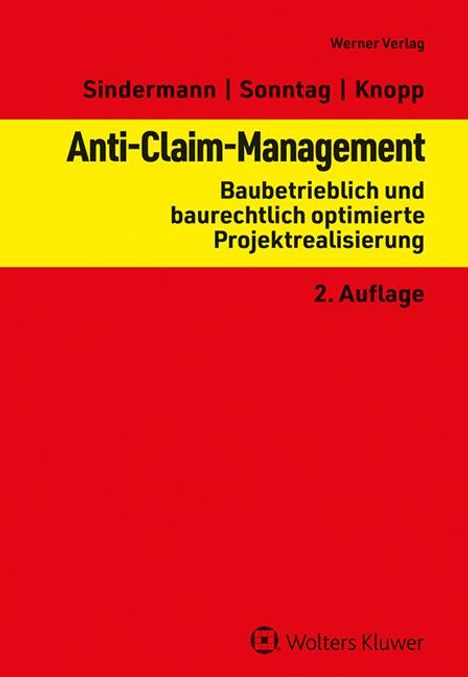 Anti-Claim-Management, Buch