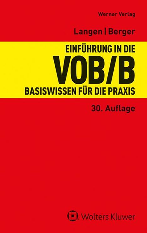 Klaus D. Kapellmann: Einführung in die VOB/B, Buch