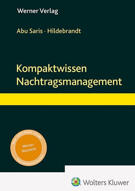 Amneh Abu Saris: Kompaktwissen Nachtragsmanagement, Buch