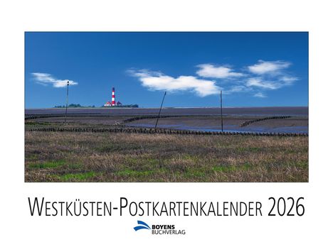 Westküsten-Postkartenkalender 2026, Kalender