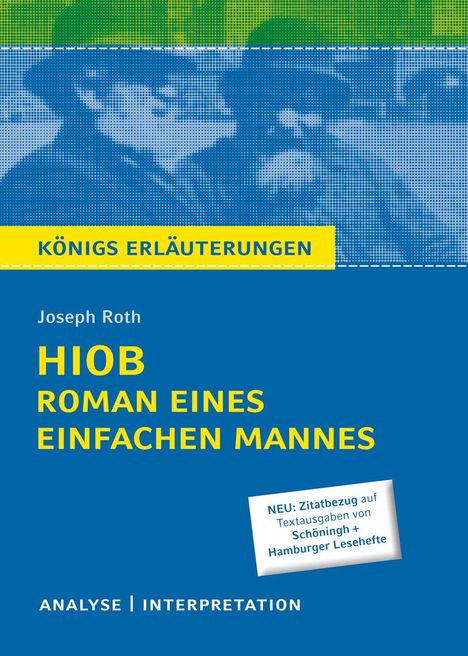 Joseph Roth: Hiob. Roman eines einfachen Mannes von Joseph Roth - Königs Erläuterungen., Buch