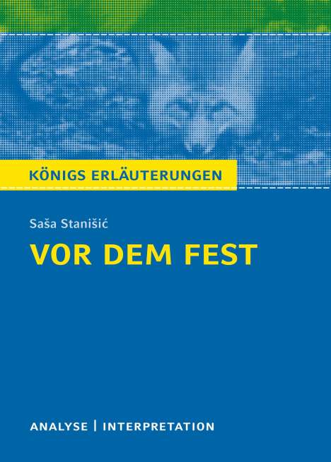 Sasa Stanisic: Vor dem Fest, Buch