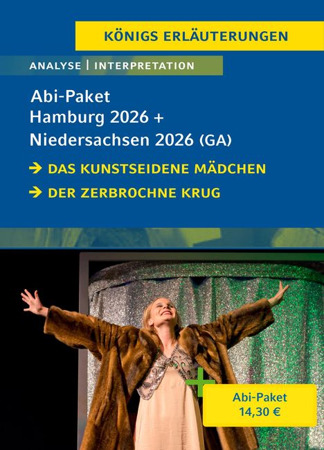 Irmgard Keun: Abitur Hamburg 2026 und Niedersachsen 2026 (GA) Deutsch - Abi- Paket, Buch