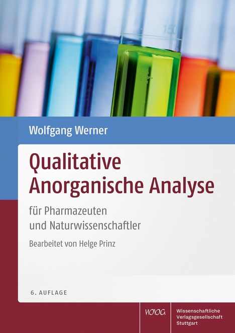 Wolfgang Werner (geb. 1944): Qualitative Anorganische Analyse, Buch