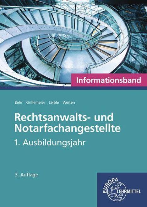 Andreas Behr: Rechtsanw./ Notarfachangest.1.Ausb.Jahr Infoband, Buch