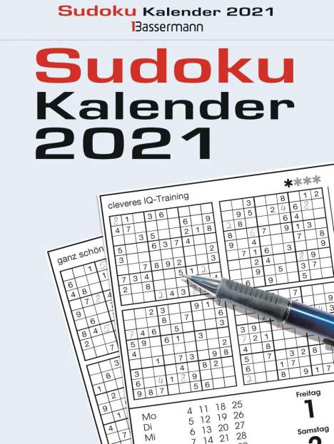 Eberhard Krüger: Krüger, E: Sudokukalender 2021 Abreißkalender, Kalender